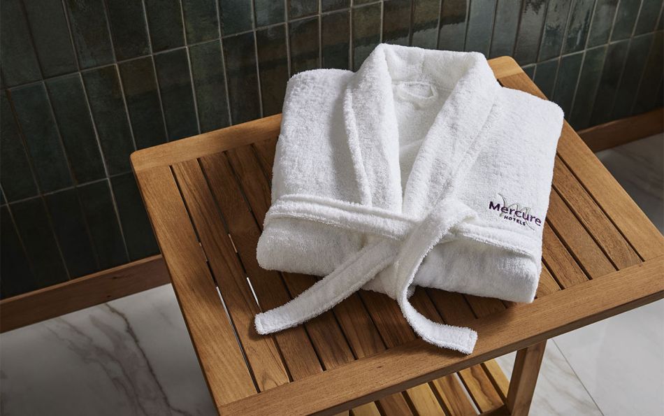 Peignoir d'hôtel Mercure 1